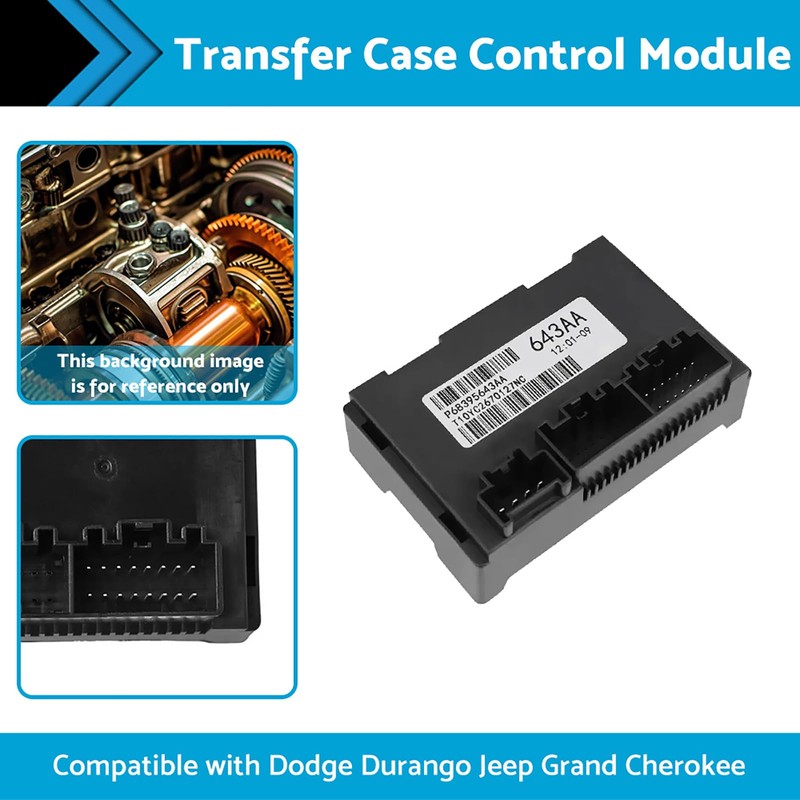 MAX COOL Transfer Case Control Module 68395643AA Suitable for Jeep