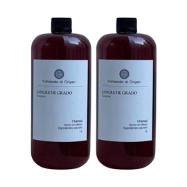 Champú Sangre De Grado 2 Pack De 1L Volviendo Al Origen Artesanal