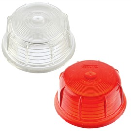 AB Tools Britax Side Marker Replacement Lens RED & WHITE Outline Light Lamp TR201_202