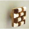 ARTISNO Handmade Square Shape Wood and Resin Kitchen Cabinet Drawer
