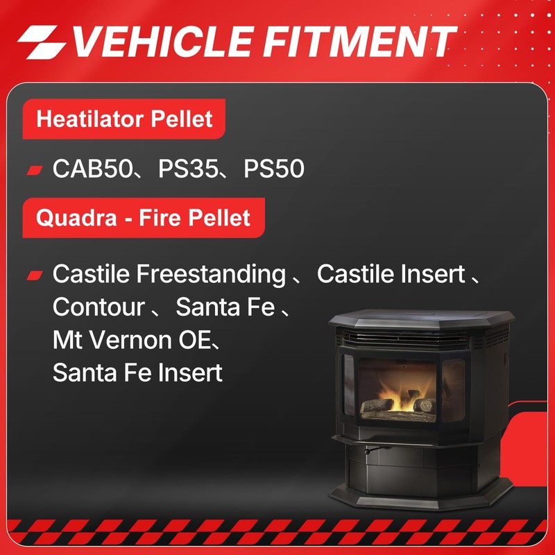 812-4470 Quadrafire Thermocouple Compatible with Castile, Contour, Mt Vernon, Santa