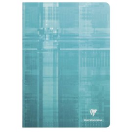 Clairefontaine - Ref 3601C - Staple bound Notebook (48 sheets) - 11 x 17cm Size, Séyès Rulings, 90gsm Brushed Vellum Paper, Laminated Cardboard Cover - Assorted Colours (Pack of 10)