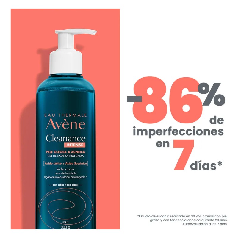 Avène Cleanance Intense Gel Limpieza Profunda Piel Grasa 400g