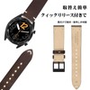 ANNEFIT Genuine Leather Watch Band, 0.7 inch (18 mm), 0.8