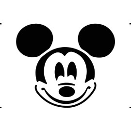 Micky Mouse A4 190 Micron Mylar Stencil