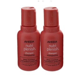 Aveda 2 AVEDA Nutri Plenish Shampoo Deep MOISTURE 1.7 oz 50 ml ea tot 100 ml  ST