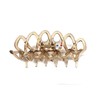 e-select+ French Lace Hair Claw Large 3.9 inches (10.0 cm),