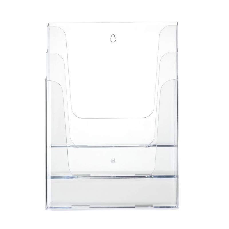 ogoPLUS 3 Tier Brochure Holder DIN A4 Portrait Format /