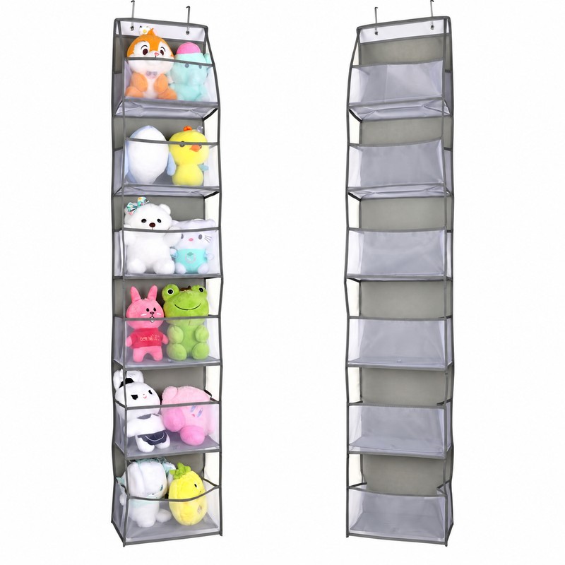 Hanging Storage Organizer for Everyday Items – 4/6-Tier Foldable Design