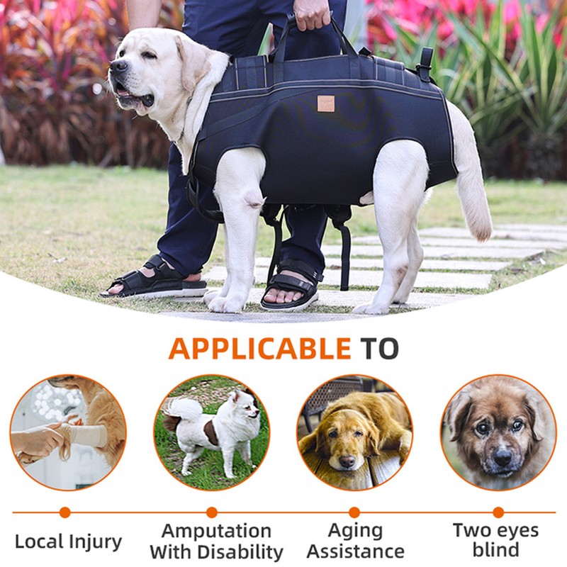 Backpack Carrier for Large Dog Full Body Dog Sling with
