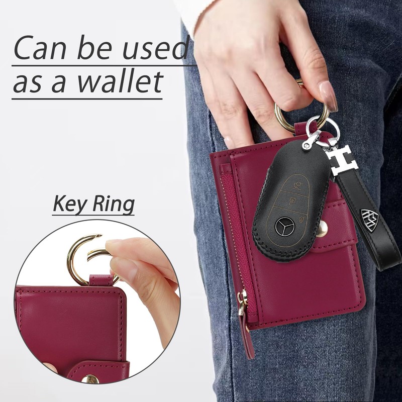 Havaya for Magsafe Wallet, B+Dark Red, Classic