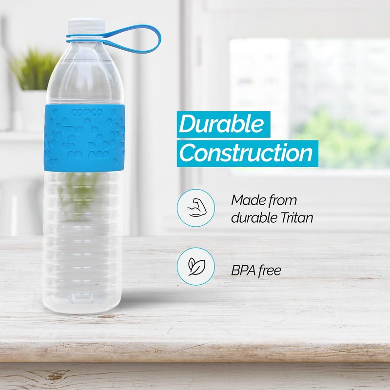 Copco Hydra 20 oz Tritan Water Bottle with Spill Resistant