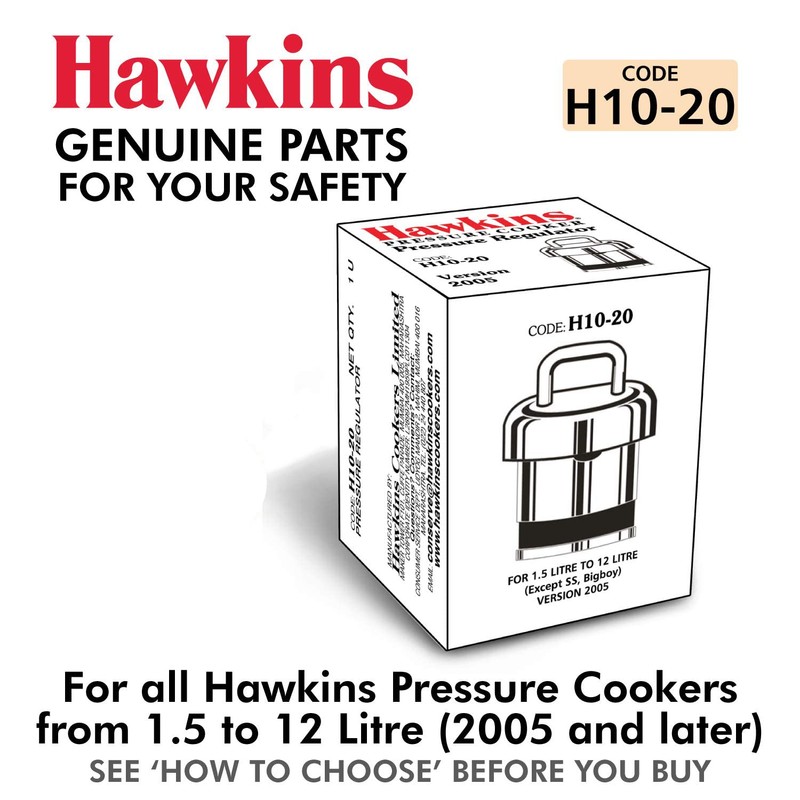 Hawkins H10-20 Pressure Regulator for Classic Aluminum and Stainless Steel
