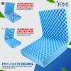 DMI Egg Crate Sculpted Foam Chair Cushion, Seat Cushion, Car