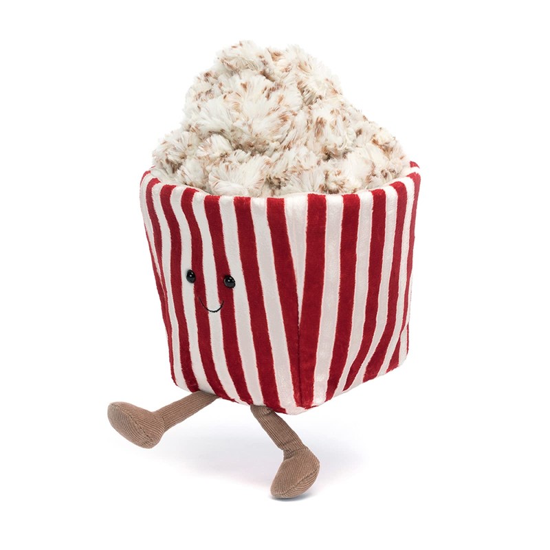 Jellycat Amuseables Popcorn Stuffed Toy, 8.5 inches - Food Plush