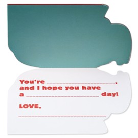American Greetings Thank You Card From Child (Fill In The Blank)