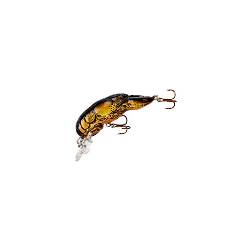 Rebel F77-84 Teeny Wee Craw, 1/10-Ounce, 1-1/2-Inch, Moss Crawfish