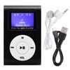 Mini Portable MP3 Music Player with 0.79" LCD Screen Metal