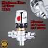 Three-Way Thermostatic Mixing Valve 1Tons 1/2" 20mm