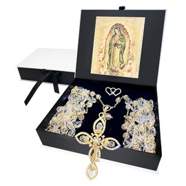 ESNOY Lazo Boda lazo de boda ceremonia Rosario Lazos Boda Catolica Lazos Bodas De Iglesia Novios Lazo ceremonia de boda Rosario de vidrio de boda Lazo De Bodas Los Novios