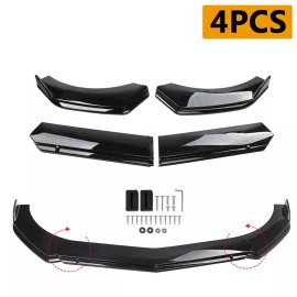 Unbranded For Ford-150 SVT Front Bumper Lip Spoiler Splitter Body Kit/Side Skirt Rear