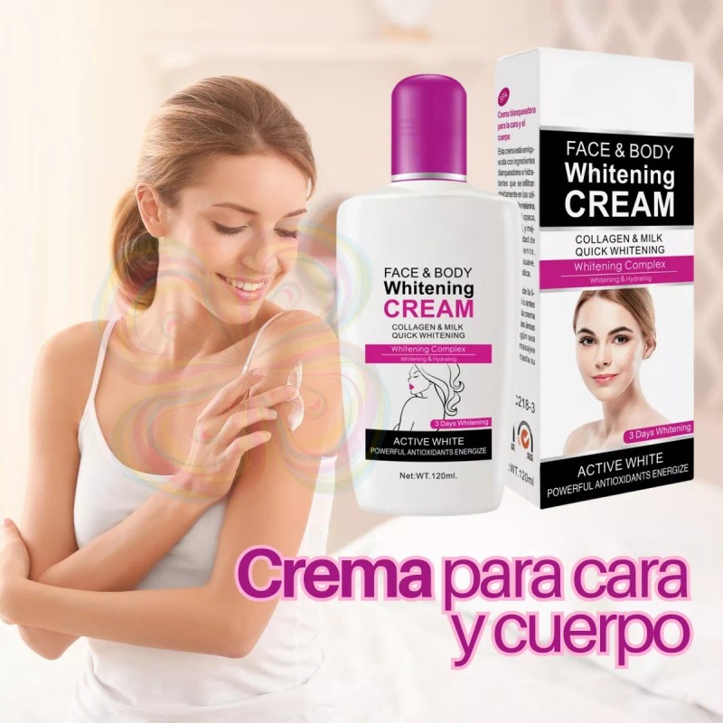 Universo en Linea Crema Aclarante Aichun Cara Y Cuerpo Colageno