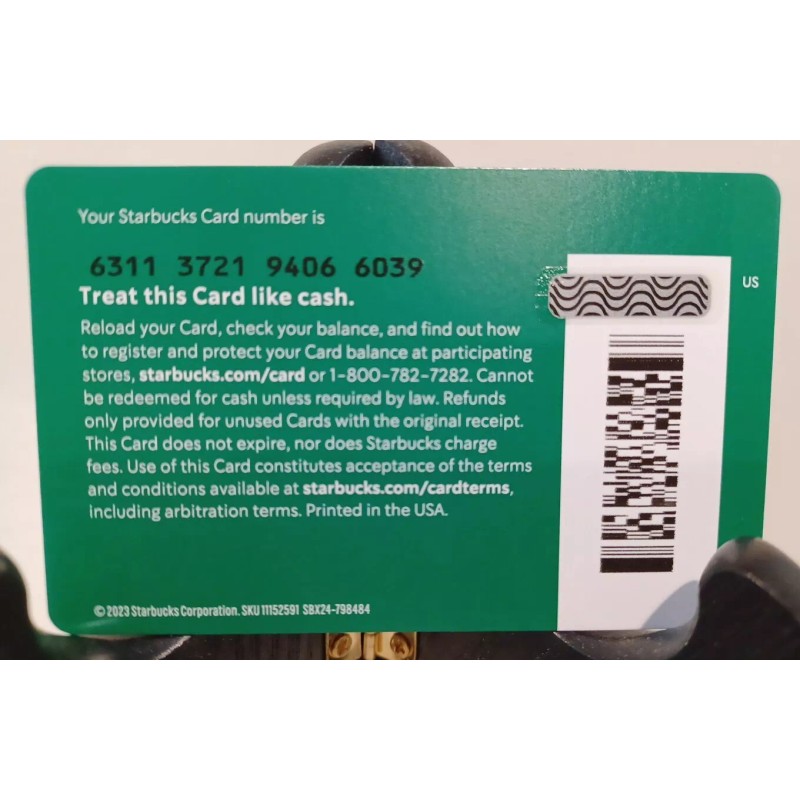 STARBUCKS CARD 2024 " FOR ALL YOU DO" BRAND NEW