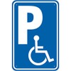 Disabled Parking Sign 400 x 600 mm Aluminium Composite 3mm