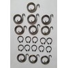 Door Handle Repair Kit Includes 10 Springs and 10 Circlips
