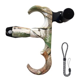 NoxDyn Bow Release for Compound Bow, 3-Finger Archery Release 360° Rotatable Thumb Release for Compound Bow New Camo
