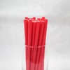 Bright Red Paper Straws (8mm x 200mm) - Pack Size