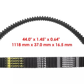 Caltric Transmission Drive Belt for Can-am Defender HD10 / Defender Max HD10 2020 2021