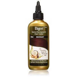Bigen Semi-Permanent Haircolor #Mg2 Mahogany 3 Ounce (88ml) (6 Pack)