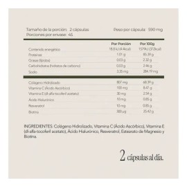 Colágeno Complex Mujer | 90 Cápsulas De 590mg | Maklen Sin Sabor