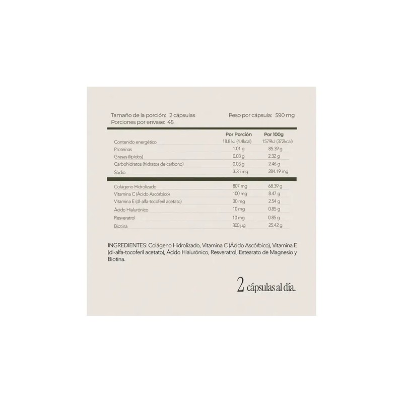 Colágeno Complex Mujer | 90 Cápsulas De 590mg | Maklen