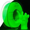 Glow-in-the-Dark PLA Filament, 1.75mm, 1KG/2.2LB:_Glow Starry Sky Blue_US (TO US