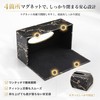 Queen-b Tissue Case Marble Look Hotel Like PVC Magnet Stylish