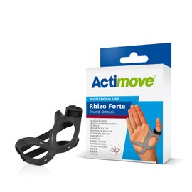 Actimove Professional Line Rhizo Forte Thumb Brace, Left, Black, Small