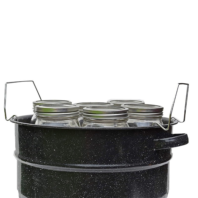 Canner Rack Stainless Steel, Holds 8 Pint or 7 Quart