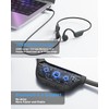 Bone Conduction Swimming Headphones Underwater,IPX8 Waterproof Bluetooth 5.4 Open Ear