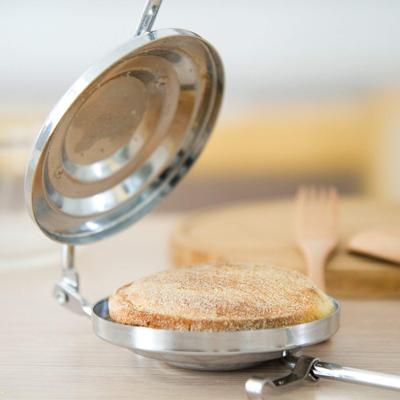 Bene Casa - Flying Saucer Sandwich Press with Heavy-duty Natural
