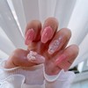 Only I seeHandmade nail tips - Short Almond / 나만봄수제네일팁