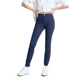 AEROPOSTALE Women's Aero HW Uniform Jegging, Navy Prep, 0 Long