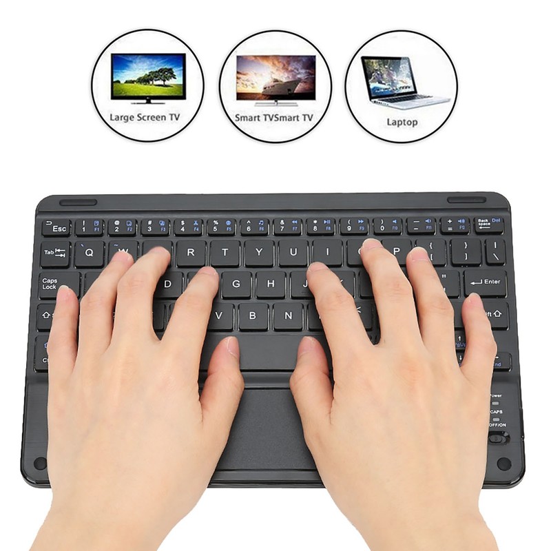 Scissors Feet Design Bluetooth Touchpad Keyboard Power Saving Laptop Bluetooth