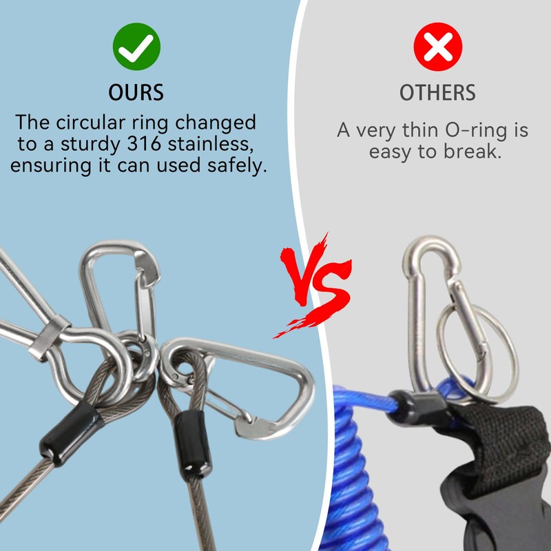 EEBBL Diving Reef Hook, Scuba Diving Reef Hook, 316 Stainless