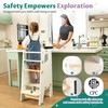 GroowingMind® Toddler Tower with Seat – 2-in-1 Montessori Standing Tower