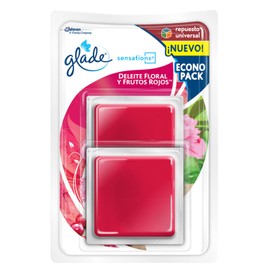Glade Repuestos para Toque Atomizador, Aromatizante para Hogar, Aroma Manzana y Canela, 3 Repuestos de 9g cu                                          