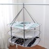 Athvcht Clothesline Net, 3 Tier Structure, Foldable, Compact Laundry Net,