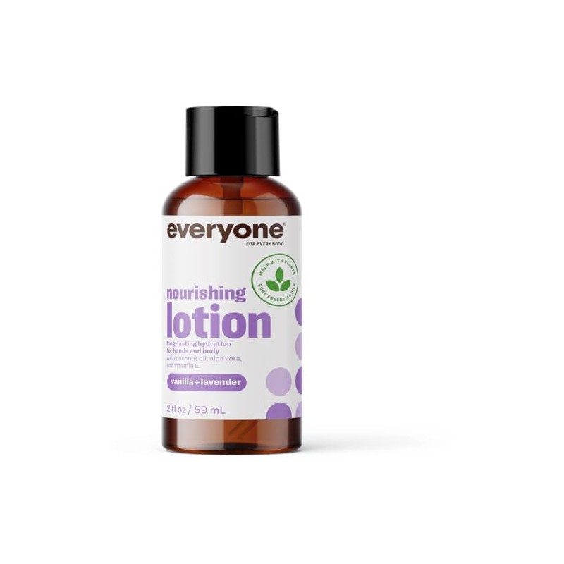 Everyone Nourishing Vanilla & Lavender Lotion, 8 FZ