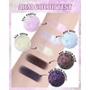 Chameleon Eyeshadow Palette, Glitter Purple Holographic Metallic Eye Shadow